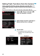 Preview for 28 page of Canon Speedlite EL-100 User Manual