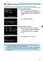 Preview for 33 page of Canon Speedlite EL-100 User Manual