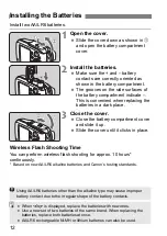 Предварительный просмотр 12 страницы Canon ST-E3-RT-V2 Manual