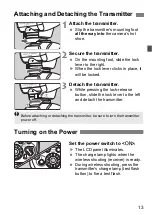 Предварительный просмотр 13 страницы Canon ST-E3-RT-V2 Manual