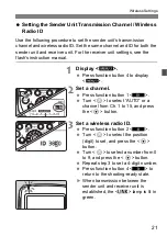 Предварительный просмотр 21 страницы Canon ST-E3-RT-V2 Manual