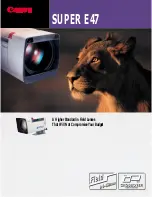 Canon SUPER E47 Specifications preview