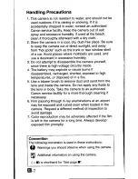 Предварительный просмотр 2 страницы Canon Sure Shot 105 Zoom - Zoom Instructions Manual