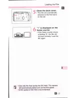 Предварительный просмотр 15 страницы Canon Sure Shot 105 Zoom - Zoom Instructions Manual