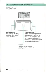 Предварительный просмотр 15 страницы Canon Sure shot 85 zoom Instructions Manual