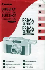 Preview for 2 page of Canon Sure Shot Classic 120 Instructions Manual