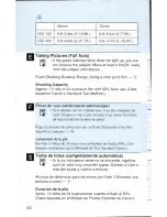 Preview for 44 page of Canon Sure shot Z70W Instructions Manual