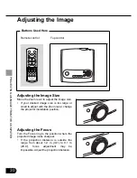 Preview for 30 page of Canon SX50 - REALiS SXGA+ LCOS Projector User Manual