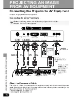 Предварительный просмотр 42 страницы Canon SX50 - REALiS SXGA+ LCOS Projector User Manual