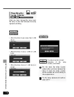 Preview for 74 page of Canon SX50 - REALiS SXGA+ LCOS Projector User Manual