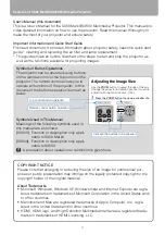 Предварительный просмотр 4 страницы Canon SX800 - REALiS SXGA+ LCOS Projector User Manual