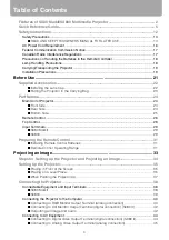 Preview for 6 page of Canon SX800 - REALiS SXGA+ LCOS Projector User Manual