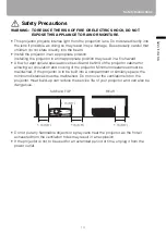 Preview for 13 page of Canon SX800 - REALiS SXGA+ LCOS Projector User Manual