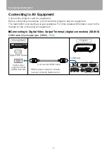 Предварительный просмотр 44 страницы Canon SX800 - REALiS SXGA+ LCOS Projector User Manual