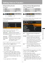 Preview for 103 page of Canon SX800 - REALiS SXGA+ LCOS Projector User Manual