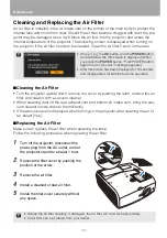 Preview for 144 page of Canon SX800 - REALiS SXGA+ LCOS Projector User Manual