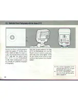 Предварительный просмотр 22 страницы Canon T 70 Instructions Manual