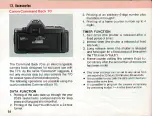 Предварительный просмотр 64 страницы Canon T 70 Manual