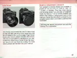 Предварительный просмотр 67 страницы Canon T 70 Manual