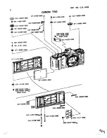 Предварительный просмотр 94 страницы Canon T50 Service Manual