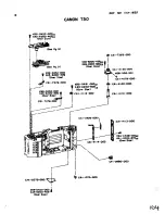 Предварительный просмотр 104 страницы Canon T50 Service Manual