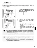 Preview for 11 page of Canon TIMER REMOTE CONTROLLER TC-80N3 User Manual