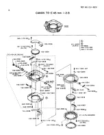 Предварительный просмотр 5 страницы Canon TS-E 45mm 1:2.8 Parts Catalog