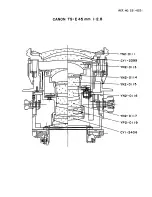 Предварительный просмотр 8 страницы Canon TS-E 45mm 1:2.8 Parts Catalog