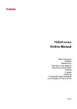 Canon TS8100 Series Online Manual предпросмотр