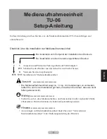 Preview for 41 page of Canon TU-06 Setup Manual