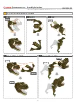 Preview for 2 page of Canon Tyrannosaurus rex Assembly Instructions