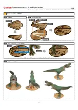 Preview for 5 page of Canon Tyrannosaurus rex Assembly Instructions