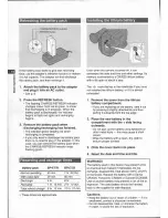 Предварительный просмотр 12 страницы Canon UC 100 Instruction Manual