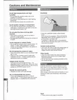 Предварительный просмотр 34 страницы Canon UC 100 Instruction Manual