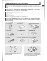 Предварительный просмотр 3 страницы Canon UC 1000 Instruction Manual