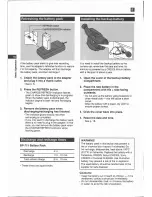 Предварительный просмотр 10 страницы Canon UC 1000 Instruction Manual