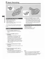 Предварительный просмотр 6 страницы Canon UC 2000 Instruction Manual