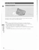 Preview for 44 page of Canon UC-V20 Hi Instruction Manual