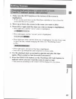 Preview for 57 page of Canon UC-V20 Hi Instruction Manual