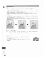 Preview for 70 page of Canon UC-V20 Hi Instruction Manual