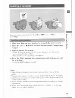 Preview for 9 page of Canon UC-V30 Hi Instruction Manual