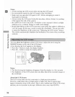 Preview for 16 page of Canon UC-V30 Hi Instruction Manual