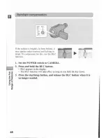 Preview for 48 page of Canon UC-V30 Hi Instruction Manual