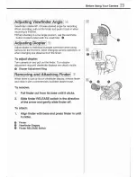 Предварительный просмотр 25 страницы Canon UC X 1 Hi Instruction Manual