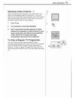 Предварительный просмотр 51 страницы Canon UC X 1 Hi Instruction Manual