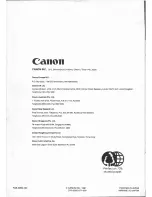 Предварительный просмотр 58 страницы Canon UC X 15 Hi Instruction Manual