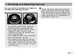 Preview for 5 page of Canon Ultrasonic EF50mm f/1.2L USM Instructions Manual