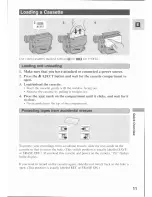 Предварительный просмотр 11 страницы Canon V 50 Hi Instruction Manual