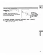 Предварительный просмотр 33 страницы Canon V 75 Hi Instruction Manual