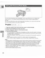 Предварительный просмотр 48 страницы Canon V 75 Hi Instruction Manual